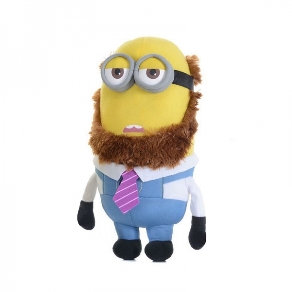 PELUCHE MINION BARBA 30CM