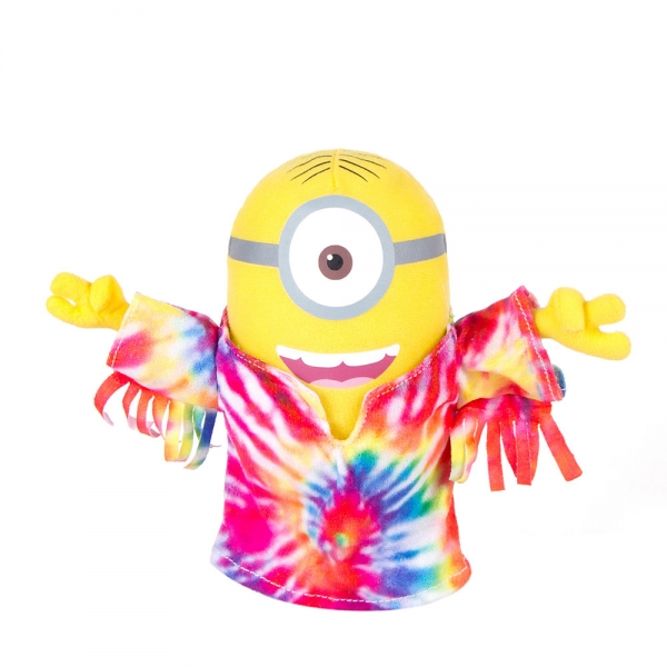 PELUCHE MINION HIPPIE 20CM